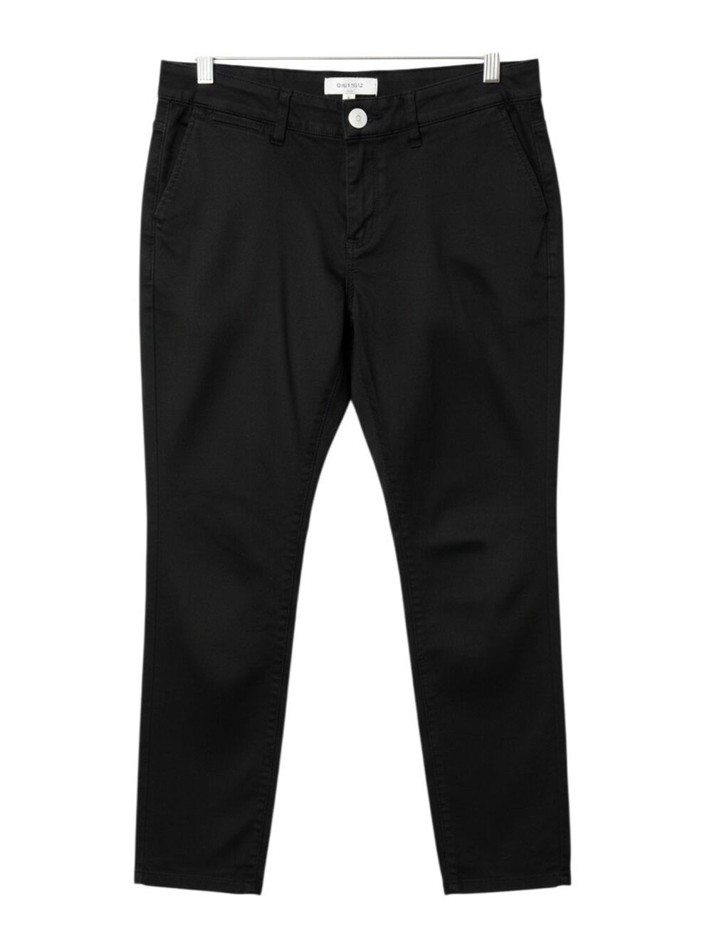 Torrid Black Pants Sz 16 Skinny Stretch Cotton Twill Plus Tapered